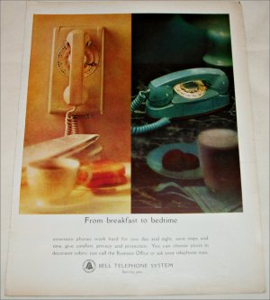 Bell Telephone Breakfast ad