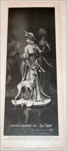 1971 Cappe Porcelin Figure ad