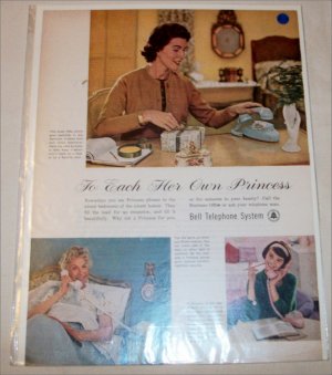 Bell Telephone Princess Phone ad
