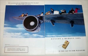 1994 Benson & Hedges 100's Cigarette ad