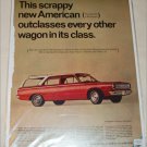 1966 American Motors Rambler American 440 4 dr stationwagon car ad