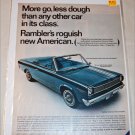 1966 American Motors Rambler American 440 convertible car ad