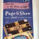 1958 Page & Shaw Par Excellence Chocolates Mothers Day ad