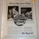 1925 Oh Henry Candy Bar ad
