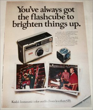 1968 Kodak Instamatic 104 Camera ad