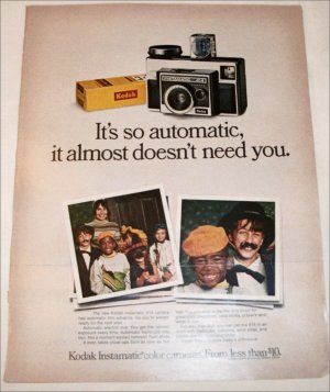 Kodak Instamatic 414 Camera ad