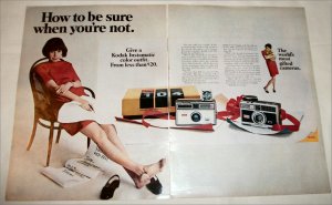 1967 Kodak Instamatic Cameras Christmas ad