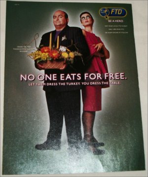 2000 FTD Thanksgiving ad