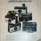 1968 Kodak Cameras Christmas ad