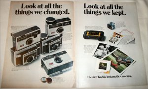 1968 Kodak Instamatic Cameras ad