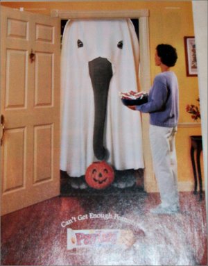 1999 Payday Candy Bar Halloween ad