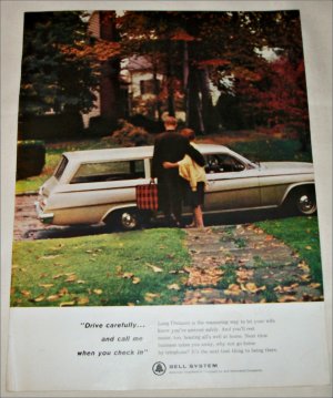 Bell Telephone Drive Safely ad