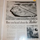 1941 Goodyear Company Rubber Railroad ad
