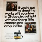1970 Kodak Instamatic 124 Camera Start Light ad