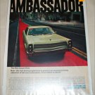 1967 American Motors Ambassador 4 dr sedan car ad
