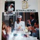 1989 Benson & Hedges 100's Cigarette Cruise Ship ad