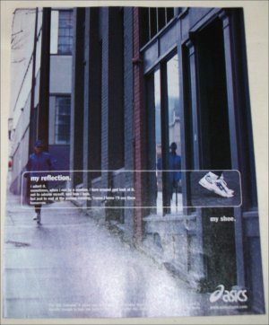 2000 Asics Gel-Cumulus II Shoe ad