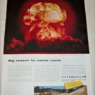 1957 Caterpillar Atomic Blast ad