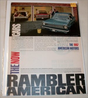 1967 American Motors Rambler American Lineup car ad