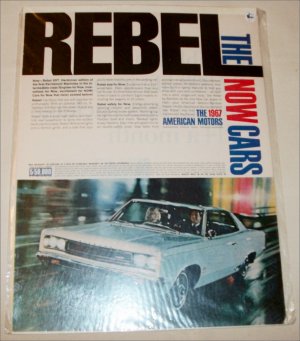 1967 American Motors Rebel 2 dr ht car ad