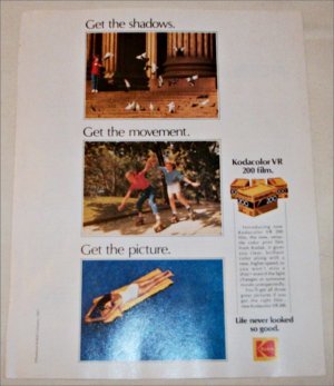 1983 Kodak Kodacolor VR 200 Film ad
