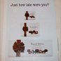 2000 Russell Stover Candies How Late Were You ad