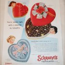 1955 Schraft's Chocolates Valentines ad