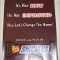 1997 Snickers Candy Bar ad