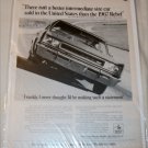 1967 American Motors Rebel SST 2 dr ht car ad b&w