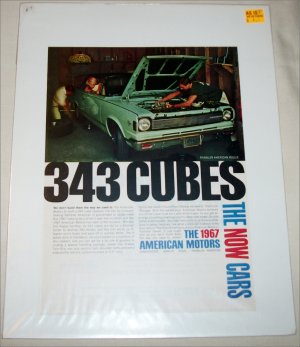 1967 American Motors Rambler American Rogue 2 dr ht car ad