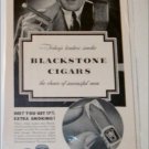 1943 Blackstone Cigars ad