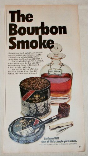 1975 Borkum Riff Pipe Tobacco ad