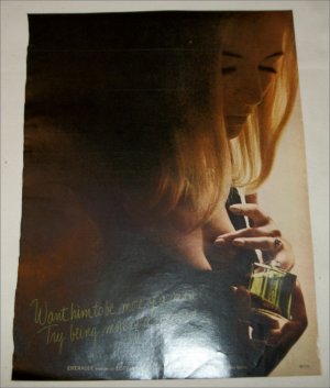 1967 Coty Emeraude Perfume ad