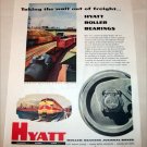 1954 Hyatt Roller Bearings ad