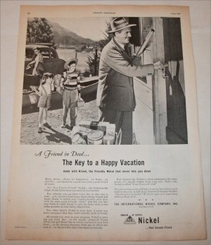 1948 Inco Nickle Vacation ad