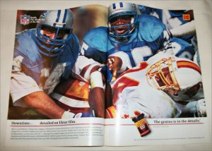 1992 Kodak Ektar 100 Film NFL ad
