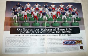 1998 Snickers Candy Bar Contest ad