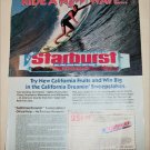 1989 Starburst Candy Sweepstakes ad