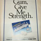 1999 Trident Advantage Gum ad
