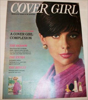 1967 Cover Girl ad featuring Lola Dumas