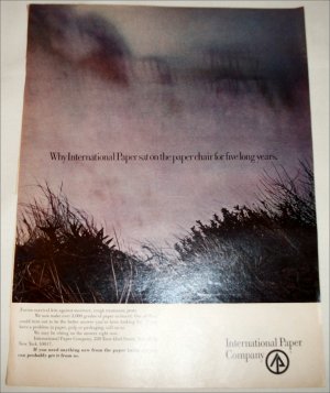 1968 International Paper Company ad