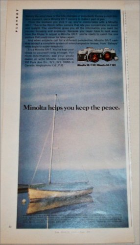 Minolta SR-T 101 and SR-T 102 Cameras ad