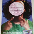 2000 Trident Advantage Gum ad green sweater