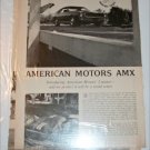 1968 American Motors AMX 5 page drive report