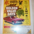 1968 Hardware-Houseware ad featuring American Motors Javelin