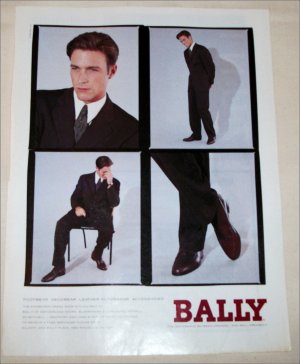 1993 Bally Clothing ad