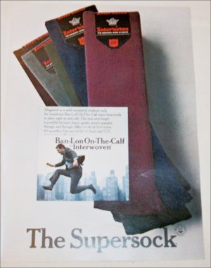 1967 Ban-Lon Interwoven Socks ad