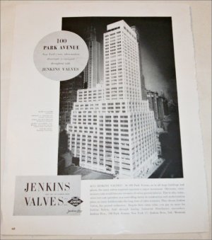 Jenkins Valves Park Avenue ad