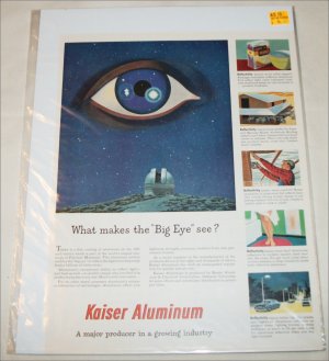 Kaiser Aluminum Mount Palomar ad