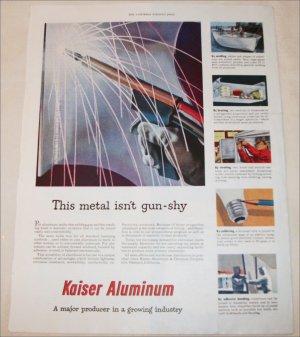 1951 Kaiser Aluminum ad